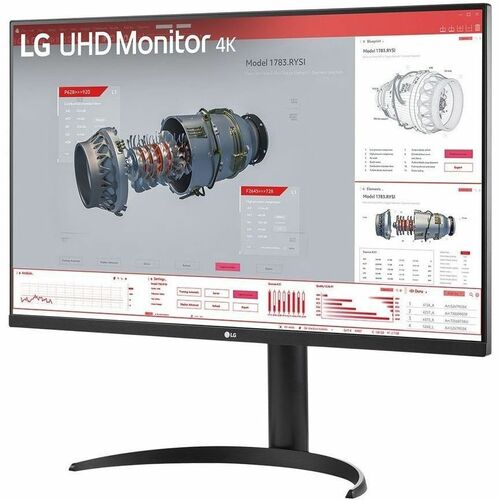 32IN 3840X2160 LCD UHD 4K MNTR HDMI DISPLAY PORT USB-C SPKR