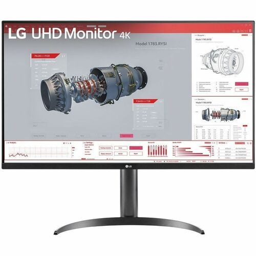 32IN 3840X2160 LCD UHD 4K MNTR HDMI DISPLAY PORT USB-C SPKR