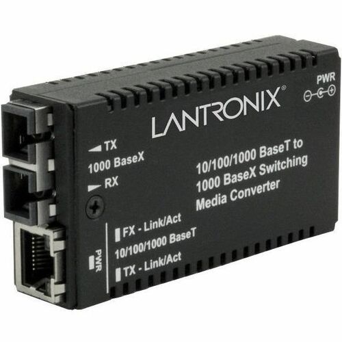 10/100/1000BTX TO 1000BSX MM SC MEDIA CONVERTER