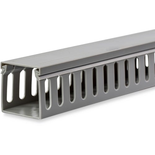 2X2IN OPEN SLOT CABLE RACEWAY DUCT W/ COVER CABLE MANAGEMENT