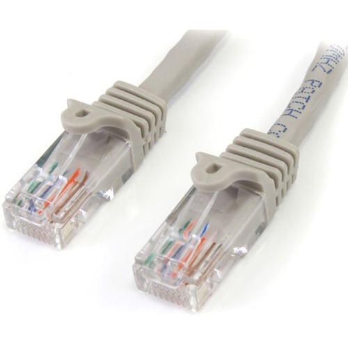 7FT GREY CAT5E CABLE SNAGLESS ETHERNET CABLE GIGABIT LAN RJ45