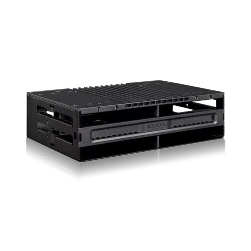FLEXIDOCK MB024SP-B TRAYLES SAS /SATA SSD/HDD MOBILE RACK/5.25 BAY
