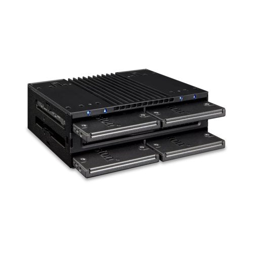 FLEXIDOCK MB024SP-B TRAYLES SAS /SATA SSD/HDD MOBILE RACK/5.25 BAY