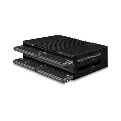 FLEXIDOCK MB024SP-B TRAYLES SAS /SATA SSD/HDD MOBILE RACK/5.25 BAY
