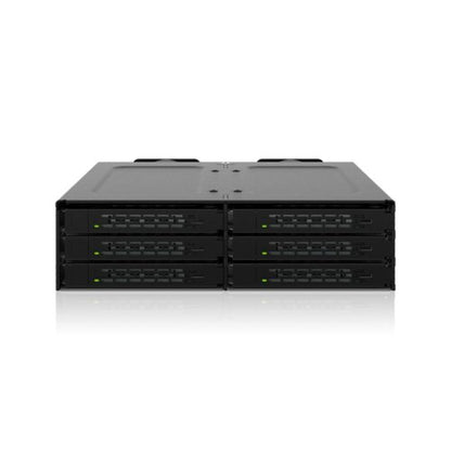 TOUGHARMOR MB118VP-B 6 X U.2/ U.3 NVME SSD MOBILE RACK 5.25 BAY