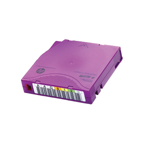 HPE C7976A LTO-6 Ultrium RW Data Cartridge, 2.5TB Native / 6.25TB Compressed