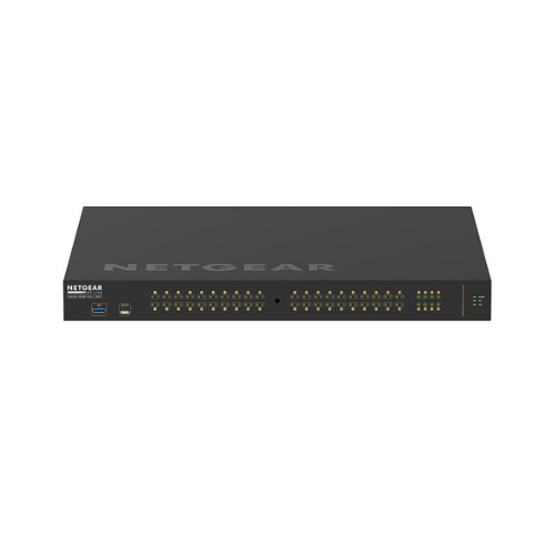 Netgear GSM4248P-100NAS AV Line PoE+ Switch | 40-Port Gigabit Ethernet Network Switch