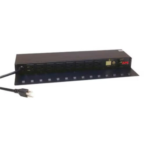APC AP7900B NetShelter Switched Rack PDU – 1U, 15A, 100/120V, 1440W, 12 ft Cord