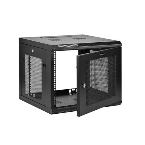 WALL MOUNT NETWORK SWITCH CABINET 9U SERVER RACK ENCLOSURE