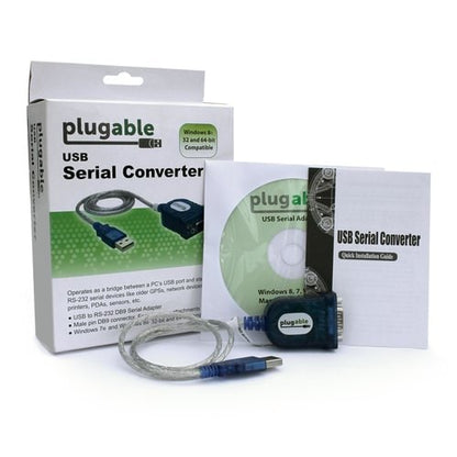 PLUGABLE PL2303-DB9 USB TO SERIAL ADAPTER