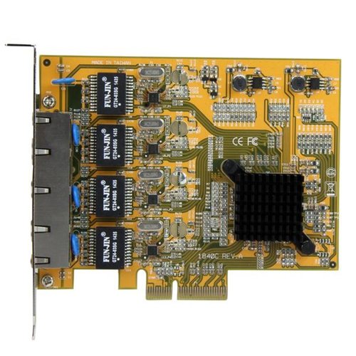 4 PORT PCIE NETWORK CARD LAN GIGABIT ETHERNET NIC ADAPTER RJ45