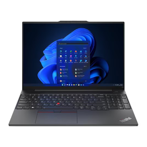 Lenovo ThinkPad E16 Gen 1 21JN003XUS – 16" WUXGA Touchscreen Notebook, Intel Core i7-1355U, 16GB RAM, 512GB SSD, English Keyboard, Graphite Black