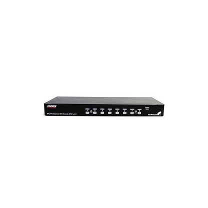 1U 8 PORT USB VGA KVM SWITCH USB VGA RACKMOUNT KVM OSD