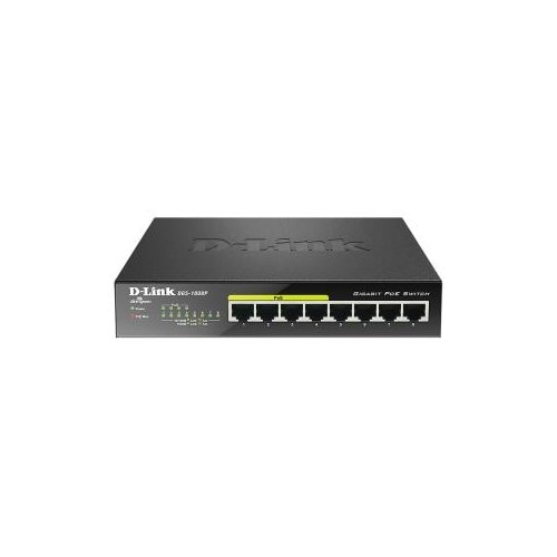 DGS-1008P 8PORT UNMANAGED 10/100/1000 4PORT POE ENET RJ45