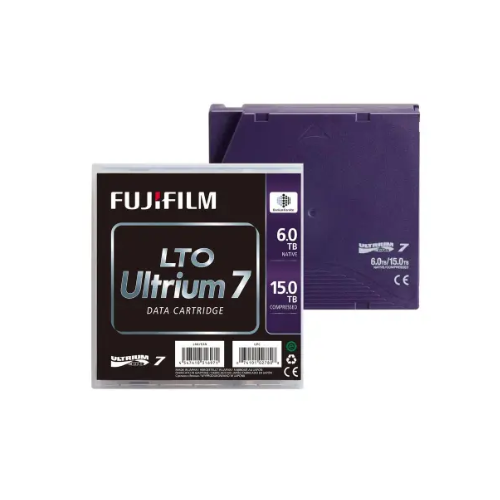 Fujifilm 16456574 LTO-7 Ultrium Data Cartridge, 6TB Native / 15TB Compressed