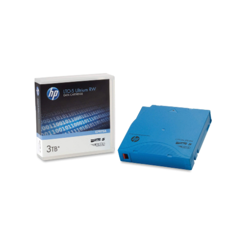 HPE C7975A LTO-5 Ultrium Data Cartridge, 1.5TB Native / 3TB Compressed