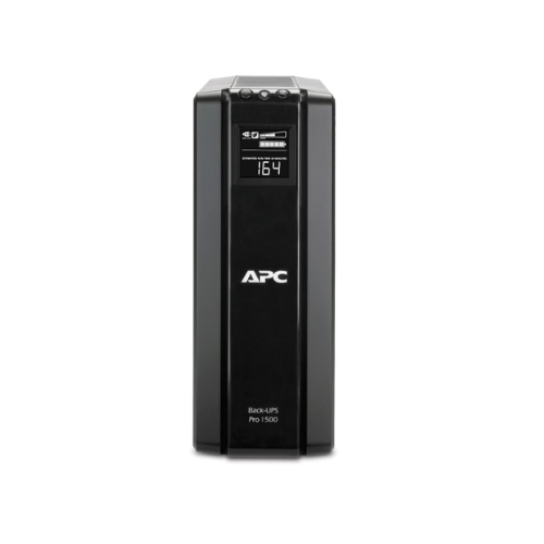 APC BR1500G Back-UPS Pro 1500VA/865W Tower UPS , User-Replaceable Battery, 8-Hour Recharge