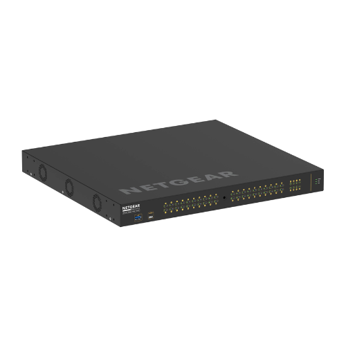 Netgear GSM4248P-100NAS AV Line PoE+ Switch | 40-Port Gigabit Ethernet Network Switch