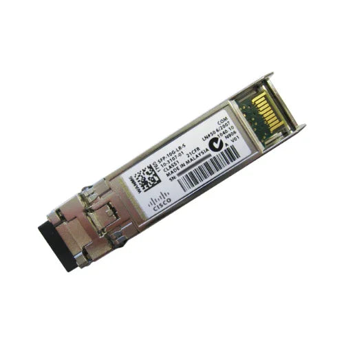 Cisco SFP-10G-LR-S 10GBASE-LR SFP+ Fiber Transceiver Module, 10Gbps, Up to 10km