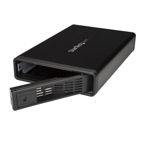 USB ESATA ENCLOSURE HOT SWAP 3.5 SATA HARD DRIVE ENCLOSURE