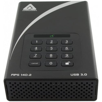 12TB AEGIS PADLOCK DT SECURE USB 3.0 256BIT AES HW FIPS