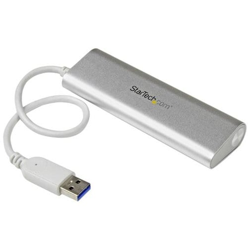 4 PORT USB 3.0 HUB ALUMINUM USB EXPANSION HUB - USB SPLITTER