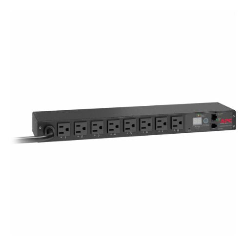 APC AP7900B NetShelter Switched Rack PDU – 1U, 15A, 100/120V, 1440W, 12 ft Cord