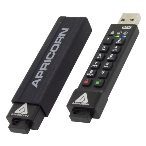 16GB 256-BIT AES XTS HW ENCRYPTED SECURE USB 3.0 MEM KEY
