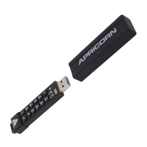 128GB 256-BIT AES XTS HW ENCRYPTED SECURE USB 3.0 MEM KEY
