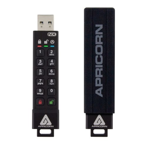 128GB 256-BIT AES XTS HW ENCRYPTED SECURE USB 3.0 MEM KEY