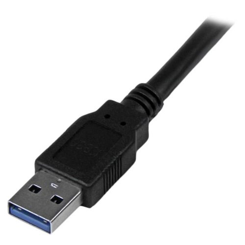 10FT USB 3.0 CABLE TYPE A BLACK USB-A CABLE MALE TO MALE