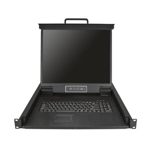 VGA RACKMOUNT KVM CONSOLE INTEGRATED LCD MONITOR KVM SWITCH