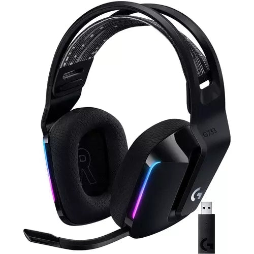 G733 WL RGB GAME HDSET NEW LOGITECH G WL HDSET BLACK