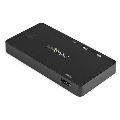 2 PORT USB C KVM SWITCH 4K USB C HDMI DESKTOP MINI KVM SWITCH