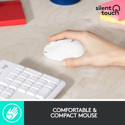 MK295 SILENT WL KEYBOARD MOUSE COMBO OFF-WHITE