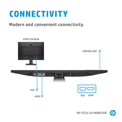 Im Sourcing & Cpo 9TT53A6#ABA Hp 22in P22v G4 P-series Led