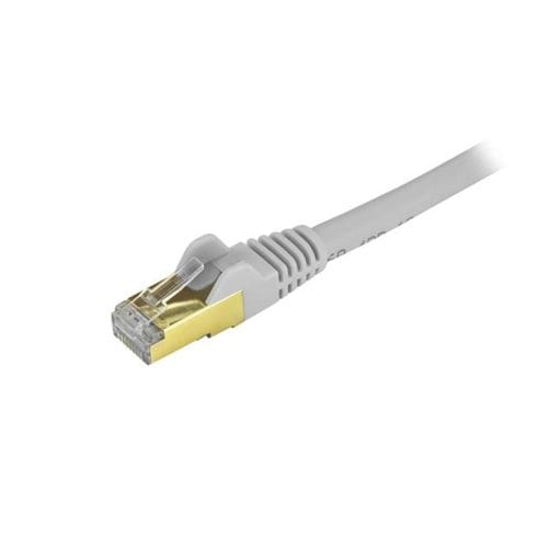 25FT GREY CAT6A ETHERNET CABLE SNAGLESS RJ45 UTP PATCH CABLE CORD