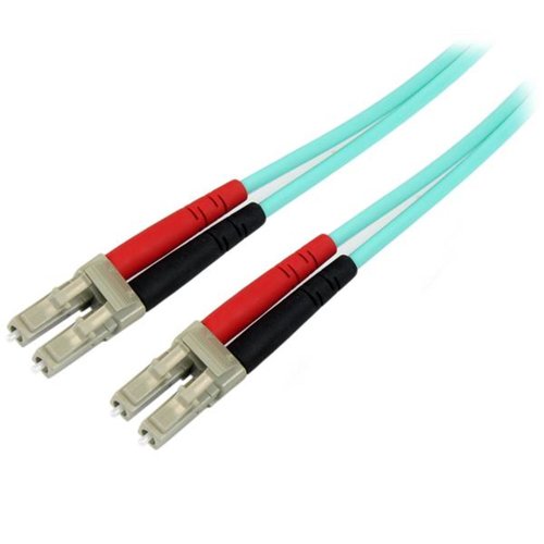 5M MULTIMODE FIBER OPTIC CABLE OM3 LC/LC 50/125 LSZH FIBER CABLE
