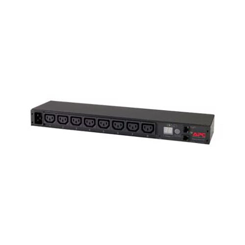APC AP7821B NetShelter Metered Power Distribution Unit (PDU) – 8 AC Outlets – 0U/1U – Black