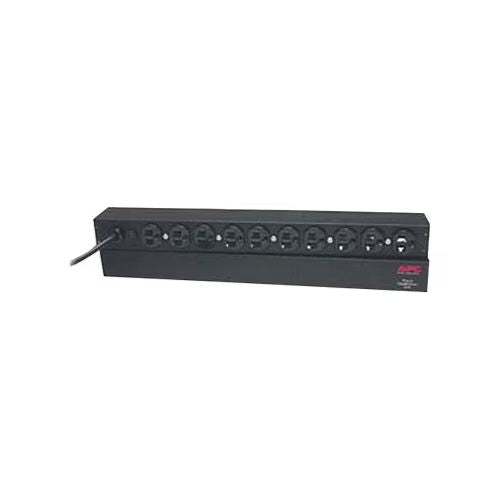 APC AP9562 NetShelter Basic Rack PDU – 1U, 15A, 120V, 10 x NEMA 5-15R Outlets, 1.8kVA Rack-Mountable Power Distribution Unit
