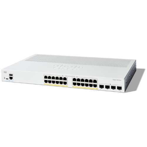 Cisco Catalyst C1300-24P-4G — 24-Port PoE+ Access Switch with 1G SFP Uplinks