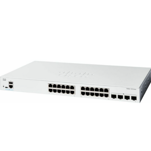 Cisco C1300-24T-4G Catalyst 1000 Series | 24-Port Gigabit Ethernet Switch, 4 x SFP Uplinks