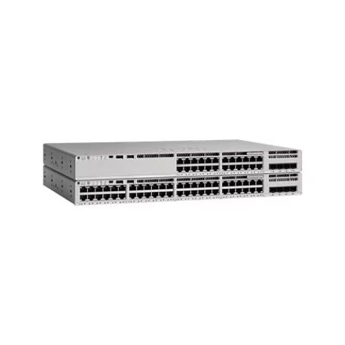 Cisco C9200-24P-A Catalyst 9200 Series 24-Port PoE+ L3 Network Advantage Switch with 4 x 10G SFP+ Uplink – Rack-Mountable