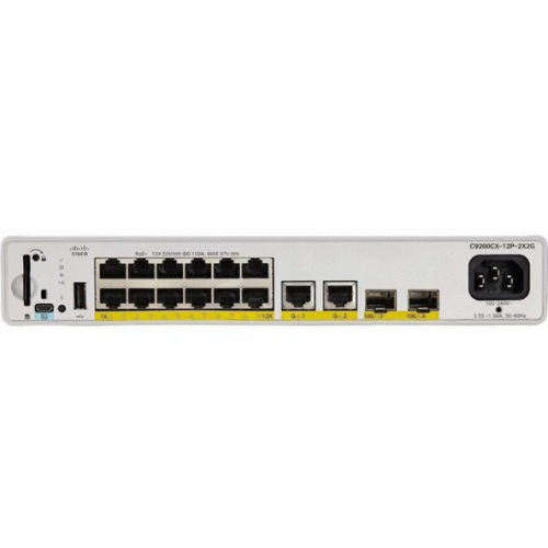 Cisco C9200CX-8UXG-2X-E Catalyst 9200 Series | 8-Port 10GBase-X Managed Switch