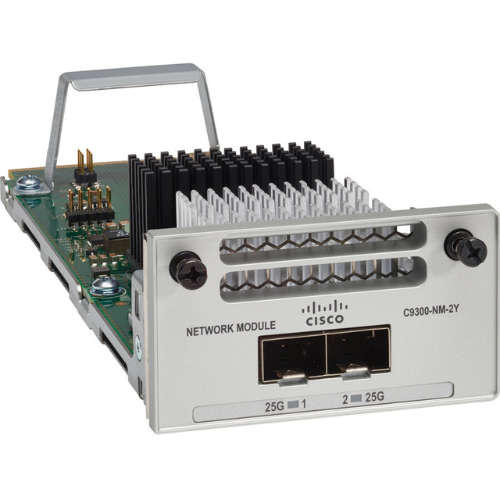 Cisco C9300-NM-2Y= Catalyst 9300 Series 2 x 25GE Network Module, Spare | C9300-NM-2Y=