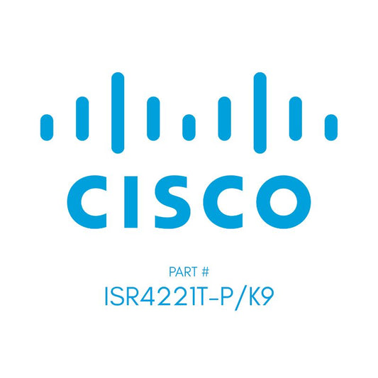 Cisco ISR4221T-P/K9 Isr 4221 2ge 2nim 4g Flash 4g Dram Ipb