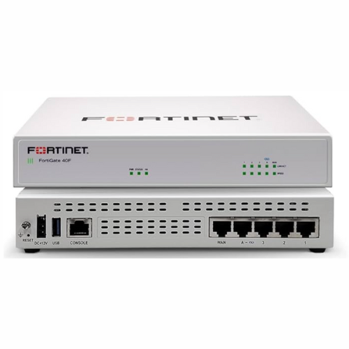 Fortinet FortiGate FG-40F | 40F Series 5-Port Gigabit Ethernet Network Security Firewall