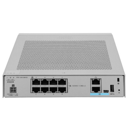Cisco FPR1010-ASA-K9 Firepower 1010 Security Appliance | 8-Port Gigabit Ethernet Firewall