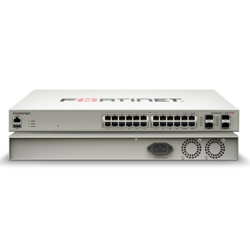 Fortinet FortiSwitch FS-124F-POE | 24-Port Gigabit PoE Switch, Layer 2, Modular Design