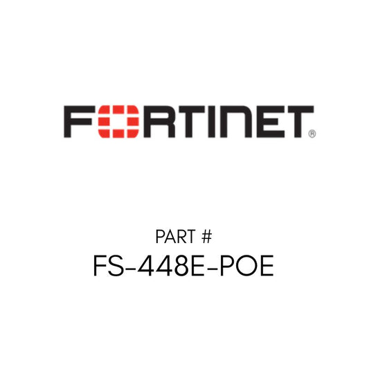 Fortinet with part number FS-448E-POE